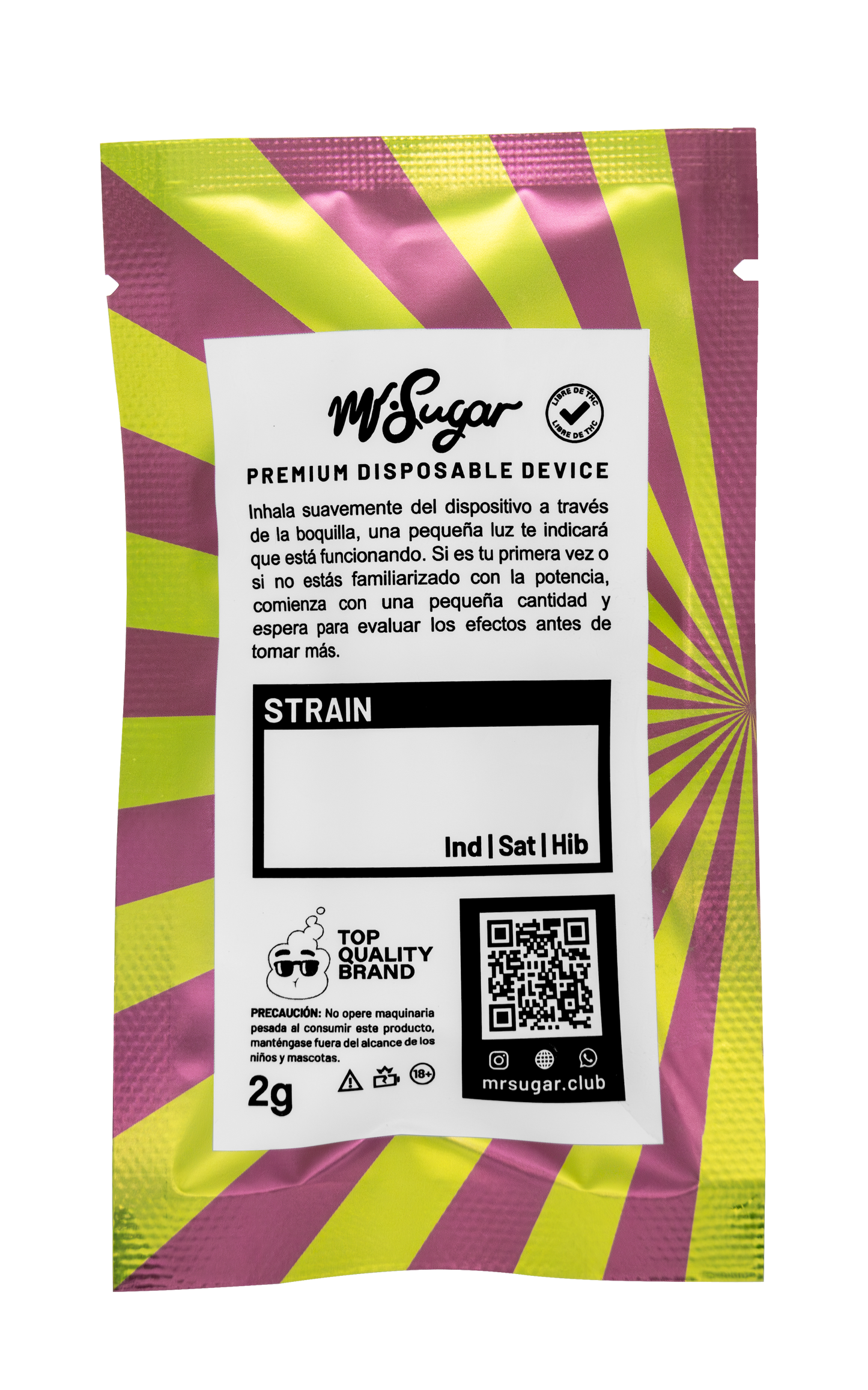 MrStick 2Gr. | Desechable Premium