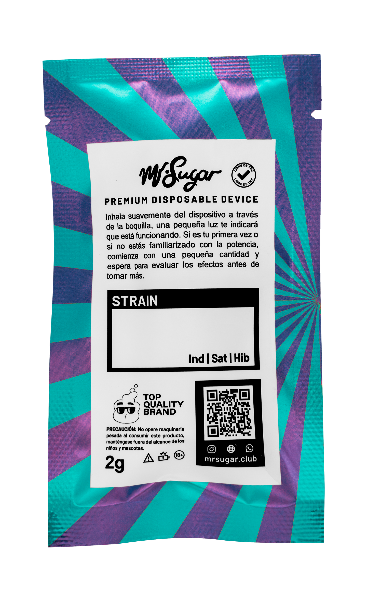 MrStick 2Gr. | Desechable Premium