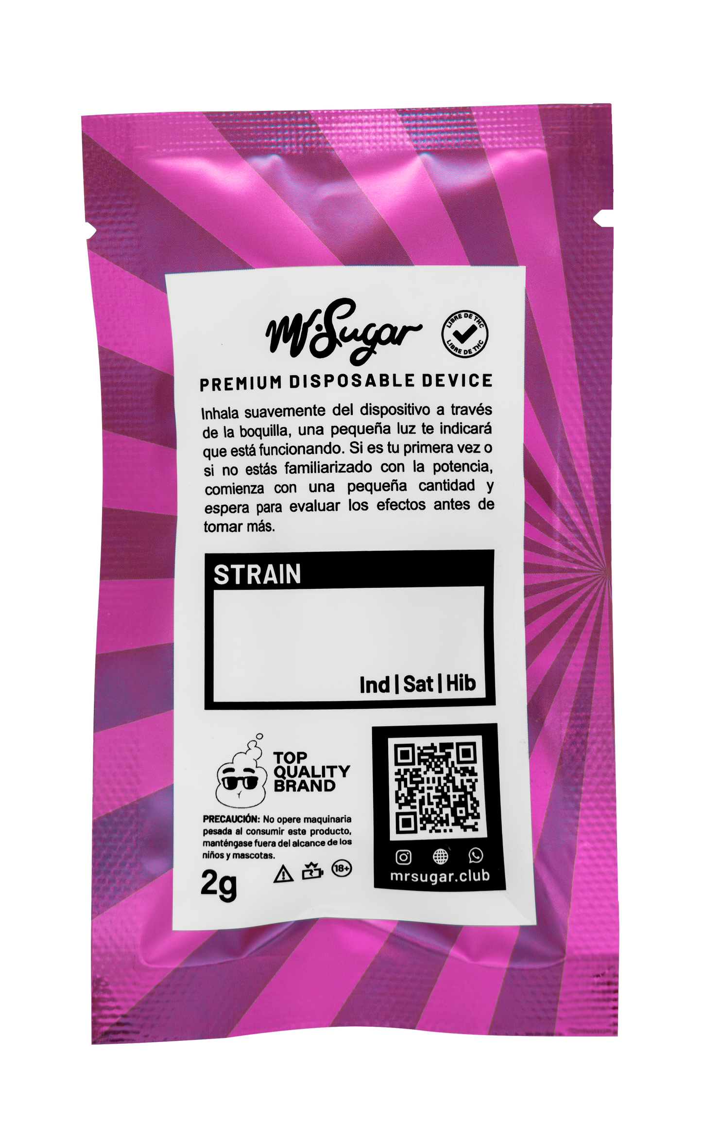 MrStick 2Gr. | Desechable Premium