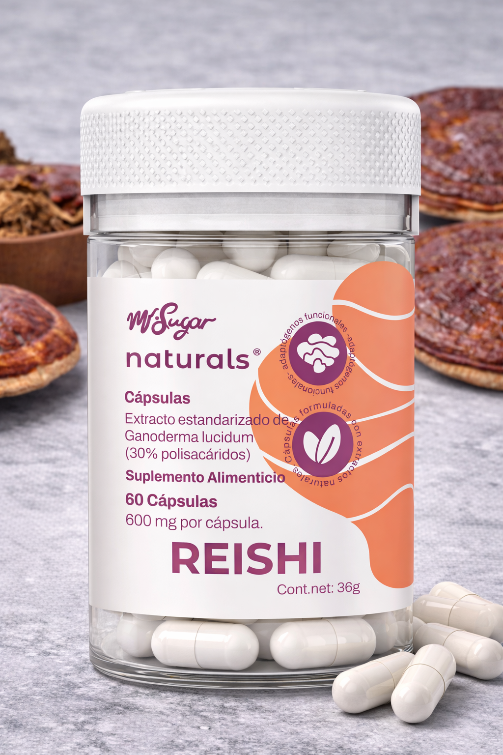 MR BALANCE — Cápsulas de Reishi